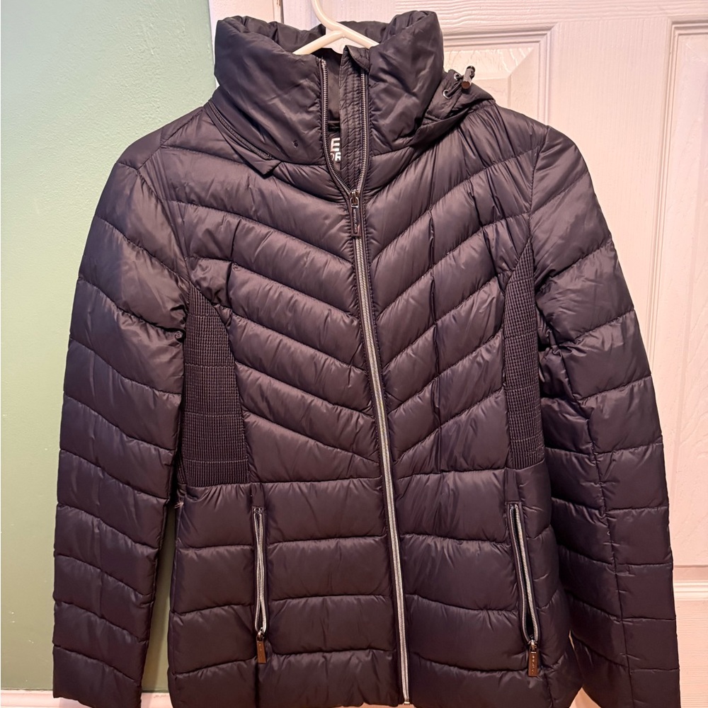 MICHAEL Michael Kors Black Puffer Jacket
